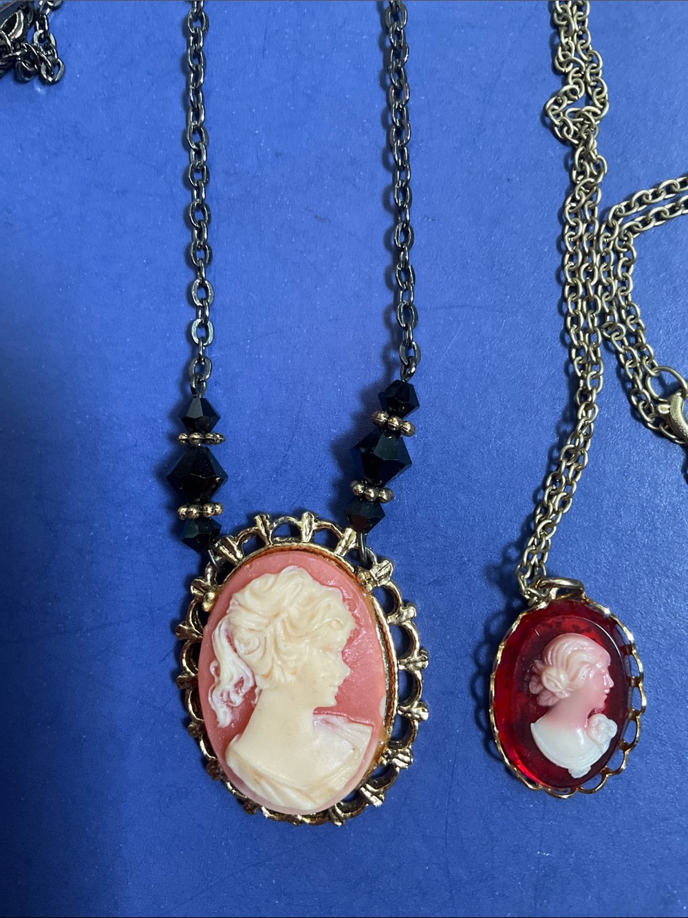 Cameo necklace